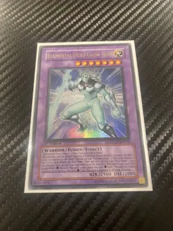 Elemental Hero Glow Neos STON-EN036 Ultra Rare 1st Edition NM/LP - Image 1