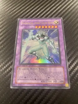 Elemental Hero Glow Neos STON-EN036 Ultra Rare 1st Edition NM/LP - Image 2