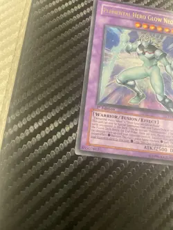 Elemental Hero Glow Neos STON-EN036 Ultra Rare 1st Edition NM/LP - Image 3