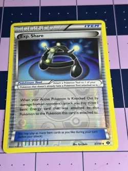 Pokemon TCG Trainer Exp. Share Black & White Next Destinies Uncommon Holo Card - Image 1