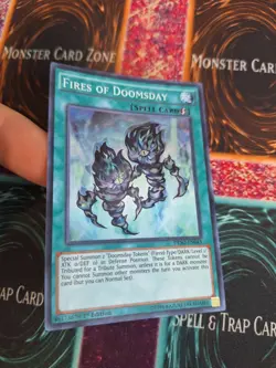 Yugioh Fires of Doomsday DESO-EN043 Super Rare 1st Edition Near Mint - Image 2