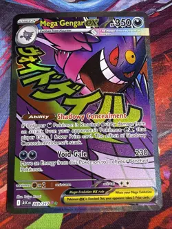 Mega Gengar ex 269/217 Pokemon TCG Ascended Heroes Mega Attack Rare NM Card - Image 1