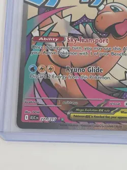🟥🟨 Mega Dragonite Ex 271/217 Full Art Ultra Rare Pokemon Card NM Mint Tcg - Image 4