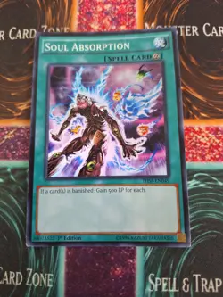 Yugioh Soul Absorption THSF-EN049 Super Rare 1st Edition Near Mint - Image 1