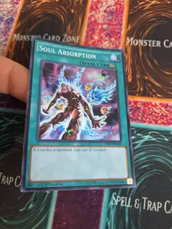 Yugioh Soul Absorption THSF-EN049 Super Rare 1st Edition Near Mint - Image 2