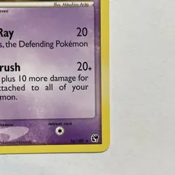 Pokemon TCG Espeon EX Sandstorm 16/100 Regular Rare Card - Image 5