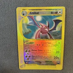 Crystal Crobat Reverse Holo - 147/144 - Skyridge - Pokemon Card - LP - Image 3