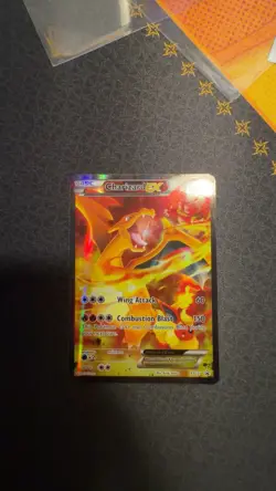 Pokemon TCG Charizard EX Black Star Full Art Holo Promo Card #XY121 - Image 1