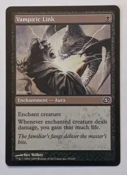 MTG - Vampiric Link - Planar Chaos 92/165 - Regular Common - Not Lifelink - Image 1