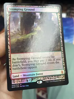 FOIL STOMPING GROUND Masterpiece Series: Zendikar Expeditions Magic • MTG (2118) - Image 4