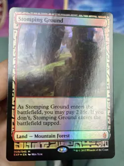 FOIL STOMPING GROUND Masterpiece Series: Zendikar Expeditions Magic • MTG (2118) - Image 5