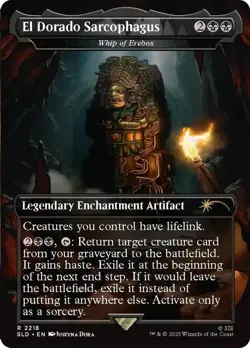 El Dorado Sarcophagus - Whip of Erebos 2218 Secret Lair Drop Series NM EN - Image 1