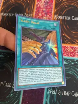 Yugioh Slash Draw BLRR-EN020 Ultra Rare 1st Edition Near Mint - Image 2