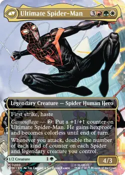 Miles Morales (0200) (Borderless) [Marvel's Spider-Man] Foil Near Mint - Image 2
