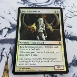 MTG - Kor Spiritdancer - Rise of the Eldrazi - NM FOIL - Image 1