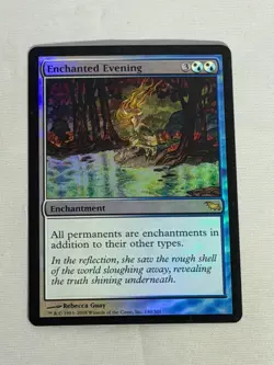 MTG FOIL Enchanted Evening Shadowmoor Magic the Gathering - Image 1