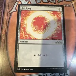 ***Sol Ring 30th Anniversary Edition*** MTG Promo Magic Kid Icarus - Image 1