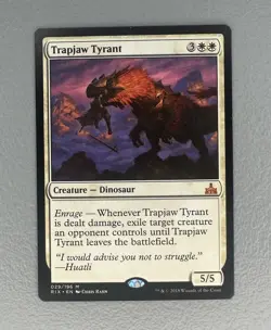 MTG - Trapjaw Tyrant | Rivals of Ixalan | Regular | Mythic | 029/196 | LP - Image 1