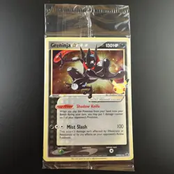 Greninja Gold Star SWSH 144 Pokemon Celebrations Sealed Promo Holo Card - Image 1