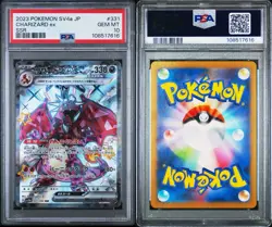 PSA 10 CHARIZARD EX 331 - 2023 POKEMON JAPANESE SV4a-SHINY TREASURE ex | SSR - Image 3