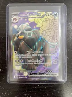 Arven's Mabosstiff ex 218/182 Destined Rivals DRI Pokemon Card NM - Image 1
