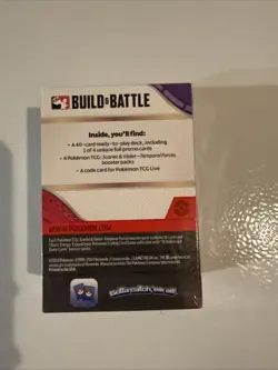 Temporal Forces Build and Battle - Pokemon - Factory Sealed - ***New*** - Image 3