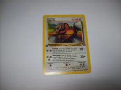 Tauros 47/64 1st Edition Vintage Jungle Pokemon Uncommon NM Free Shipping - Image 1