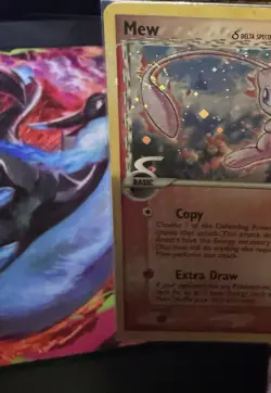 Pokemon Mew (Delta Species) 003/017 POP Series 5 Rare Holo Card 60 HP - Image 3