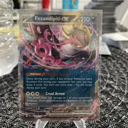 Pokemon Fezandipity ex 142/217 Ascending Heroes English NM Pack To Sleeve Pulled - Image 1