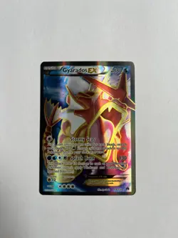 Pokemon TCG Gyarados EX Full Art 114/122 Good Condition - Image 1