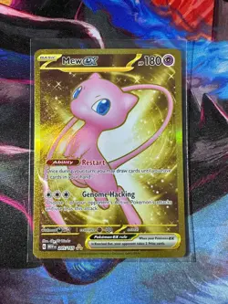 Mew ex 205/165 S&V 151 Gold Hyper Rare Pokemon TCG Minty - Image 1