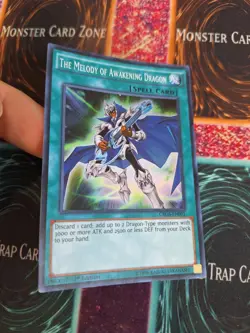 Yugioh The Melody of Awakening Dragon CROS-EN091 Super Rare 1st Edition NM - Image 2