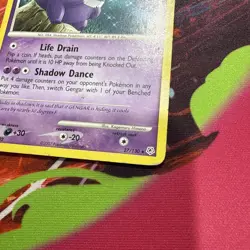 Pokemon Gengar TCG 27/130 Diamond and Pearl Base Non-Holo Rare DMG - Image 5