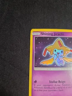 Pokemon TCG Shining Jirachi 42/73 Shiny Holo Rare, Near Mint Condition - Image 2