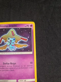 Pokemon TCG Shining Jirachi 42/73 Shiny Holo Rare, Near Mint Condition - Image 4