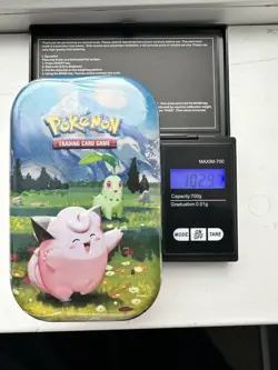 102.97g EXTRA HEAVY! -Pokemon Ascended Heroes Mini Tin PKC - Possible GOD PACK🔥 - Image 1