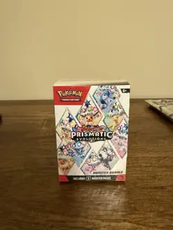 Pokemon TCG Scarlet & Violet Prismatic Evolutions Booster Bundle 6 Packs - Image 1