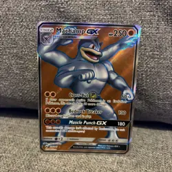Machamp GX - 135/147 Burning Shadows (Pokemon) Full Art TCG - Image 1