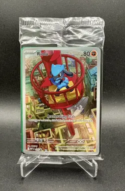 Pokemon Riolu MEP 10 - Mega Evolutions Black Star Promo 2025 - Sealed - Image 1
