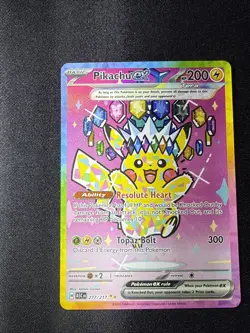Pokemon TCG - Pikachu EX - Special Illustration Rare 277/217 Ascended Heroes NM - Image 2