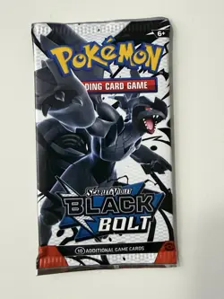 (VERY HEAVY)🔥 22.83g Pokemon TCG Black Bolt Booster Pack Factory Sealed✅ - Image 2
