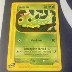 Caterpie 96/165 Common Expedition Base Set Pokemon - Image 1
