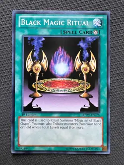Yugioh Black Magic Ritual 1st Edition Common LCYW-EN078 NM - Image 1