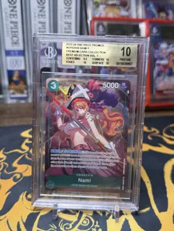 BGS 10 - One Piece TCG OP02-036 Nami Alt Art Best Selection Vol 1 English - Image 1