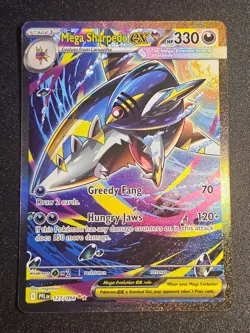 Pokemon TCG - Mega Sharpedo EX 127/094 Phantasmal Flames - Image 1