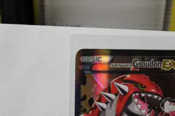 Team Magma's Groudon EX 15/34 Double Crisis Holo H/P / Damaged - Image 5