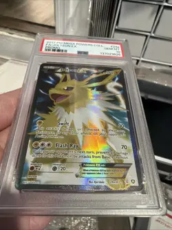 2017 Jolteon Ex Mega Powers Colleciton Promo #28a FA PSA 10 - Image 3