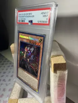 PSA 9 Fiendsmith Engraver 1st Edition Secret Rare Info En017 Yugioh 2024 - Image 2