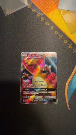 Pokemon TCG Charizard GX Full Art Holo Card SM60-SM Promos NM - Image 1