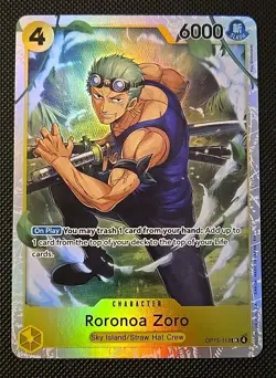 Roronoa Zoro SR OP15-113 ENGLISH ONE PIECE Card Adventure on KAMI’s Island OP15 - Image 2
